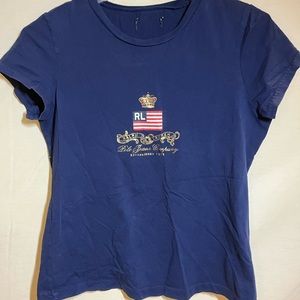 Tee by Polo Ralph Lauren in dark blue size S